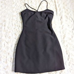 NBD Aria Black Mini Dress